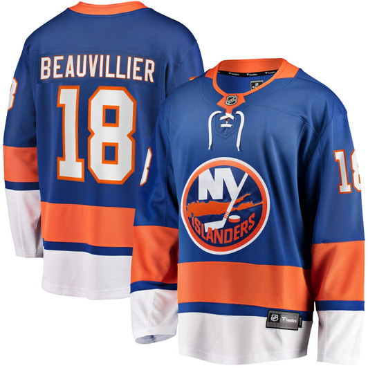 Men'S Fanatics Branded Anthony Beauvillier Royal New York Islanders Home Breakaway Player Jersey