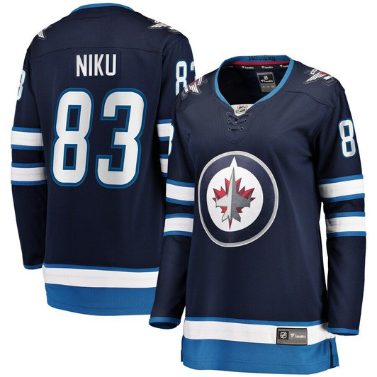 Sami Niku Winnipeg Jets Fanatics Branded Women'S Home Breakaway Player Jersey - Navy