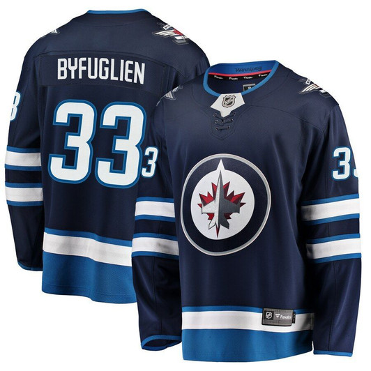 Dustin Byfuglien Winnipeg Jets Fanatics Branded Breakaway Replica Jersey - Navy