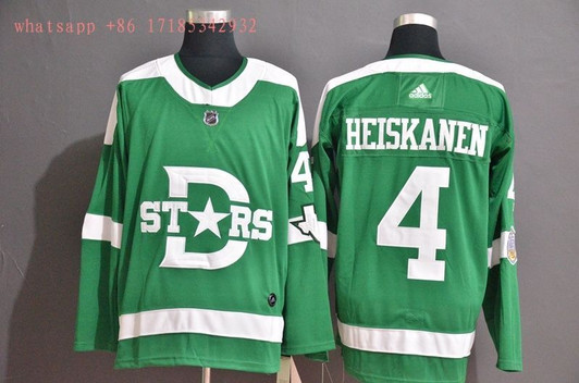 Dallas Stars Miro Heiskanen #4 2020 Nhl Winter Classic Gren Jersey Jersey