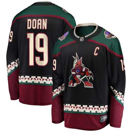 Shane Doan Arizona Coyotes Fanatics Branded Alternate Retirement Breakaway Jersey - Black