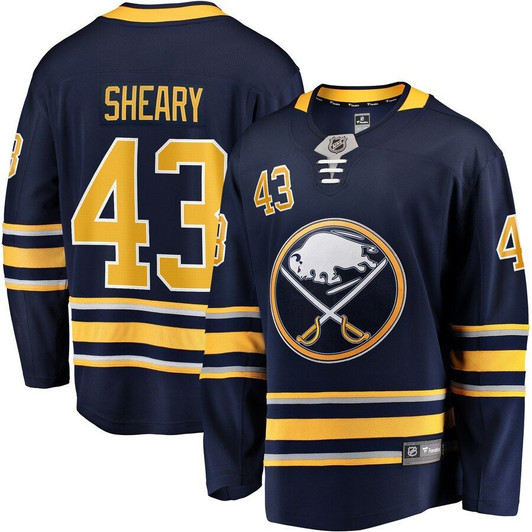 Conor Sheary Buffalo Sabres Fanatics Branded Breakaway Team Color Player Jersey - Navy