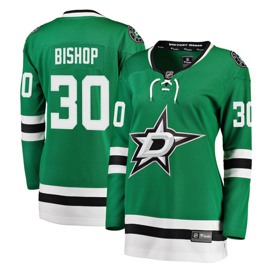 Women'S Fanatics Branded Ben Bishop Kelly Green Dallas Stars Breakaway Player Jersey