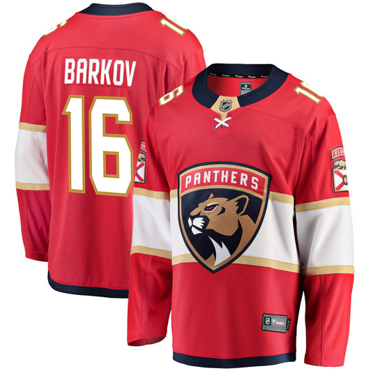 Men'S Fanatics Branded Aleksander Barkov Red Florida Panthers Breakaway Jersey