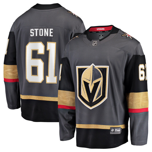 Men'S Fanatics Branded Mark Stone Black Vegas Golden Knights Breakaway Player Jersey