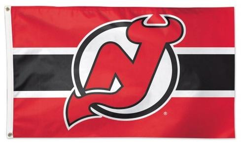 New Jersey Devils Flag 3X5 Hockey