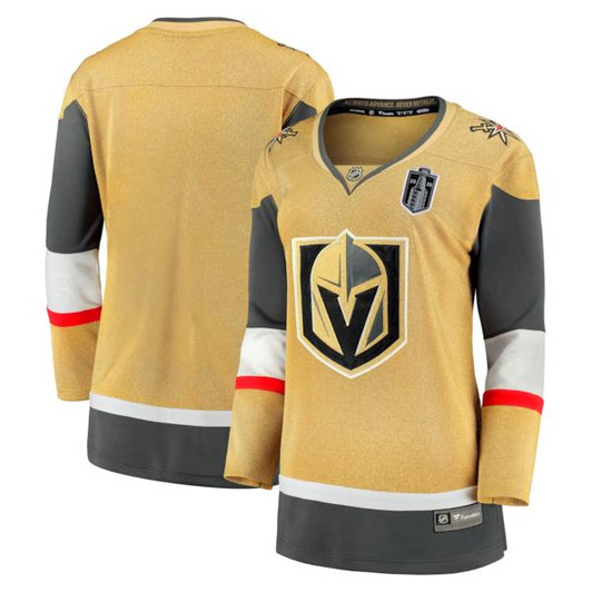 Women's Vegas Golden Knights Fanatics Gold 2026 Stanley Cup Final Breakaway Jersey