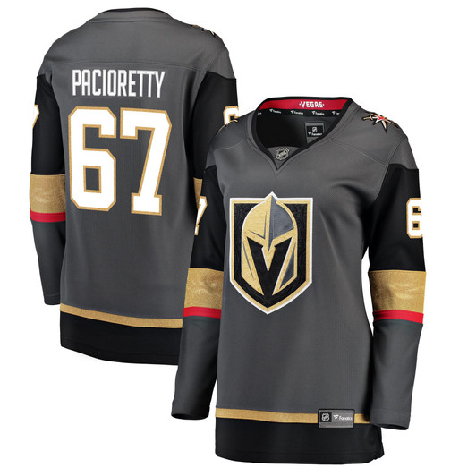Max Pacioretty Vegas Golden Knights Fanatics Branded Women's Alternate Breakaway Player Jersey - Black