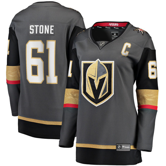 Mark Stone Vegas Golden Knights Fanatics Branded Women's Alternate Premier Breakaway Player Jersey - Gray