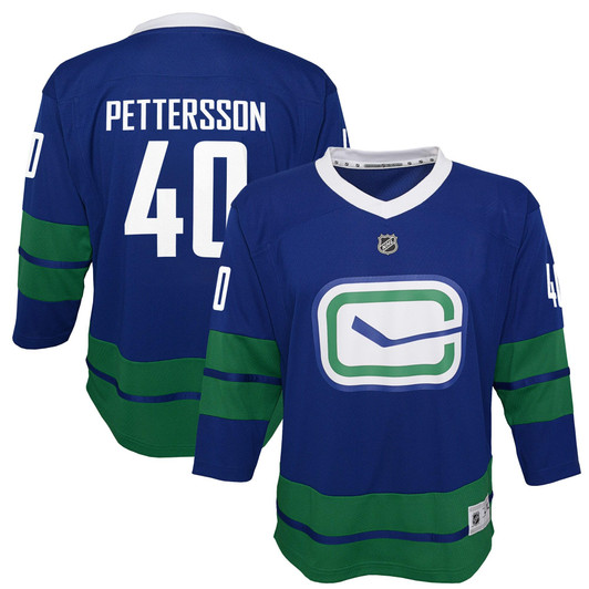 Elias Pettersson Vancouver Canucks  Royal 2019/20 Alternate Replica Player Jersey