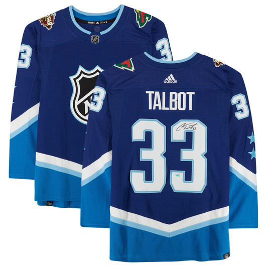 Cam Talbot Minnesota Wild Fanatics  Autographed 2022 NHL All-Star Game adidas  Jersey - Blue