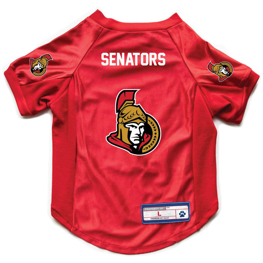 Ottawa Senators Little Earth Pet Stretch Jersey - Red