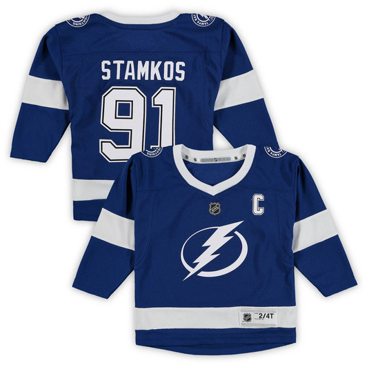 Toddler Steven Stamkos Blue Tampa Bay Lightning Replica Player Jersey