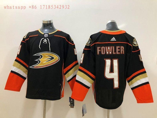 Anaheim Ducks Cam Fowler #4 NHL 2020 Black/Orange Jersey Jersey