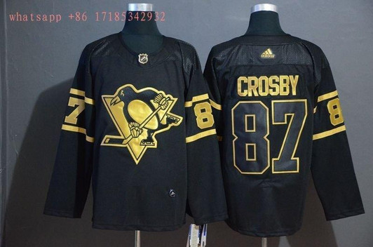 Pittsburgh Penguins Sidney Crosby #87 2020 NHL Black jersey Jersey