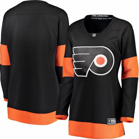 Philadelphia Flyers Fanatics Branded Women'S Alternate Breakaway Jersey - Black