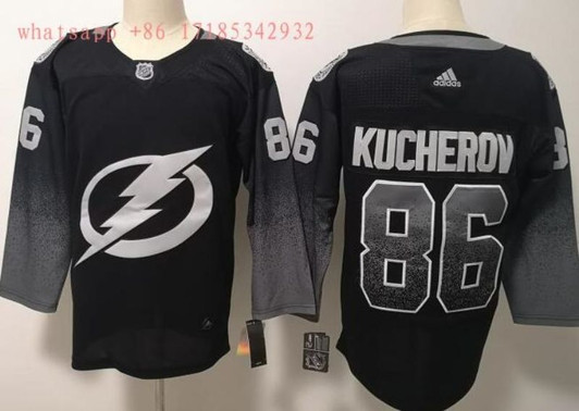 Tampa Bay Lightning Nikita Kucherov #86 2020 Nhl Black Jersey Jersey