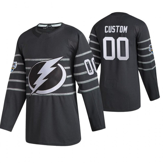 Tampa Bay Lightning 2020 Nhl All Star Personalized Custom Black Jersey Custom Jersey