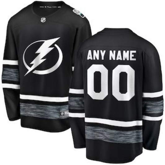 Tampa Bay Lightning 2019 Nhl All Star Personalized Custom Black Jersey Custom Jersey