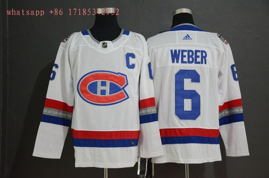 Montreal Canadiens Shea Weber #6 2020 Nhl White Jersey Jersey