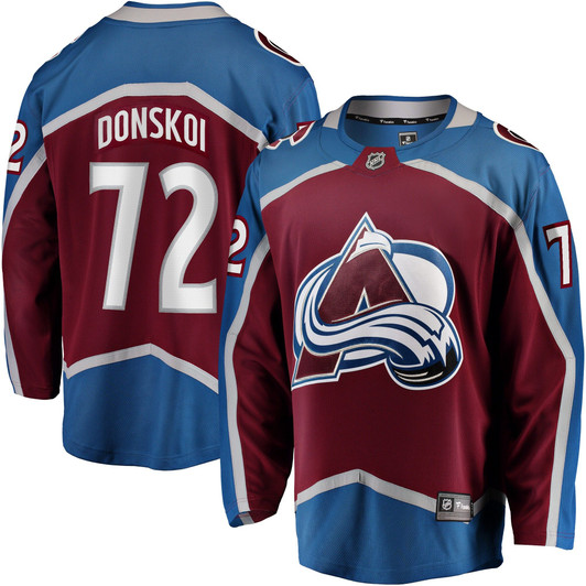 Men'S Fanatics Branded Joonas Donskoi Burgundy Colorado Avalanche Breakaway Player Jersey