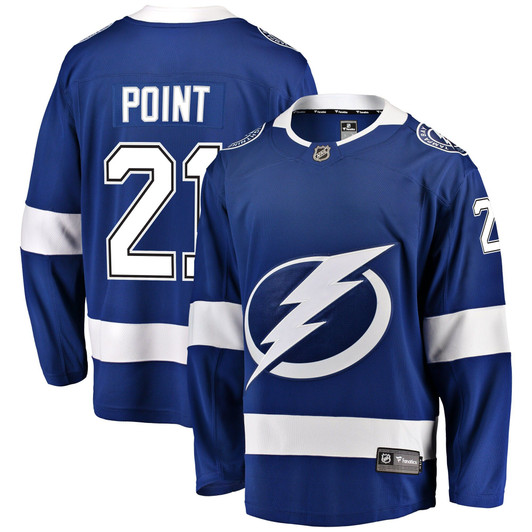 Men'S Fanatics Branded Brayden Point Blue Tampa Bay Lightning Home Breakaway Player Jersey