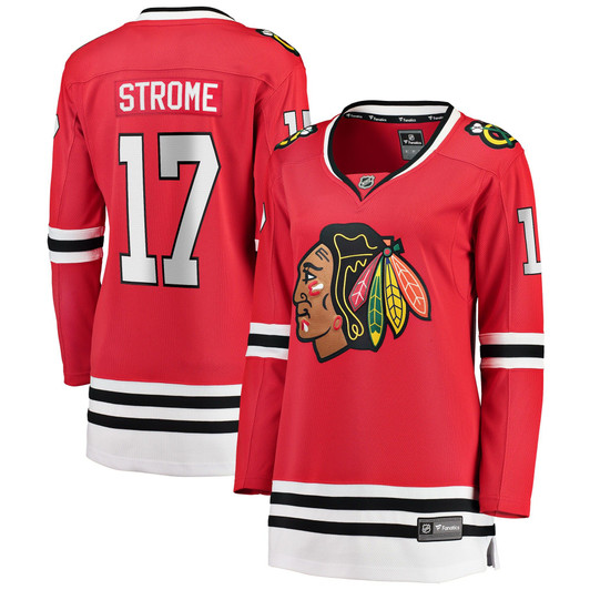 Women'S Fanatics Branded Dylan Strome Red Chicago Blackhawks Home Breakaway Player Jersey