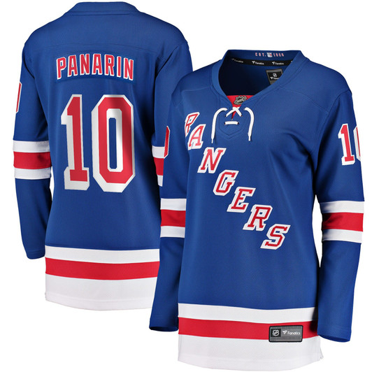 Women'S Fanatics Branded Artemi Panarin Blue New York Rangers Home Premier Breakaway Player Jersey