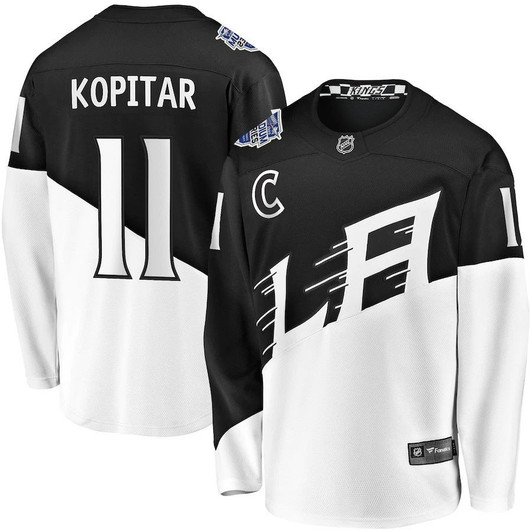 Anze Kopitar Los Angeles Kings Fanatics Branded 2020 Stadium Series Breakaway Player Jersey - Black