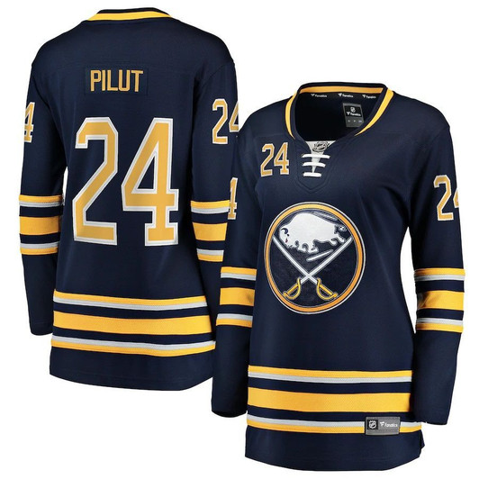 Lawrence Pilut Buffalo Sabres Fanatics Branded Women'S Home Breakaway Player Jersey - Navy