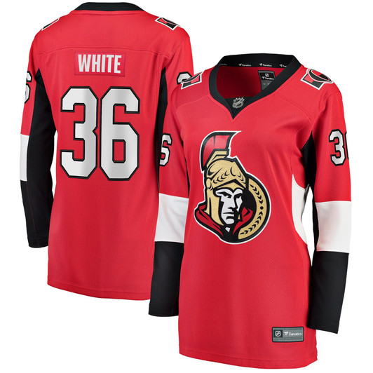 Women'S Fanatics Branded Colin White Red Ottawa Senators Home Breakaway Player Jersey