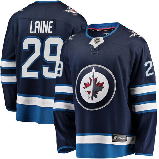 Patrik Laine Winnipeg Jets Fanatics Branded Breakaway Player Jersey - Navy
