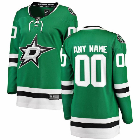 Dallas Stars Fanatics Branded Women'S Home Breakaway Custom Jersey - Green