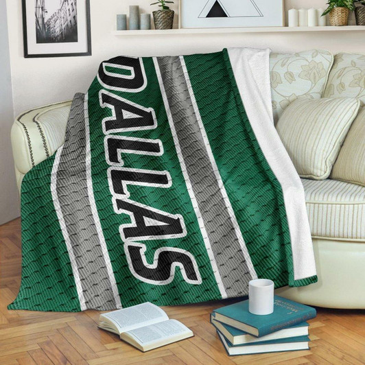 Dallas Stars Fan Unofficial Hockey Jersey Fleece Blanket, Custom Blankets, Weighted Blanket Nhl, Large Size 60X80 Inches, Blanket1025