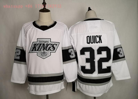 Los Angeles Kings Jonathan Quick #32 2020 Nhl White Jersey Jersey