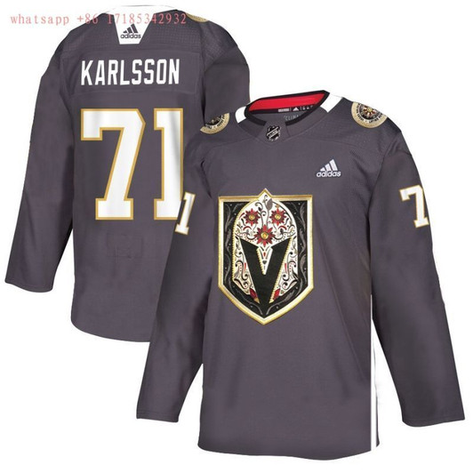 Vegas Golden Knights William Karlsson #71 2020 Nhl Black Jersey Jersey