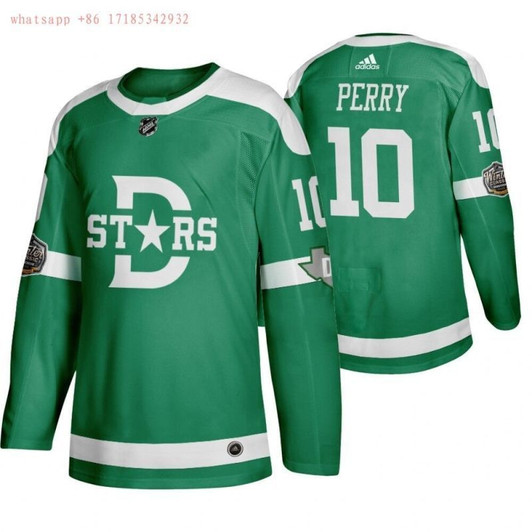 Dallas Stars Corey Perry #10 2020 Nhl Winter Classic Green Jersey Jersey