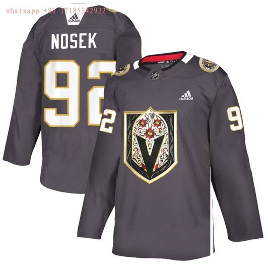Vegas Golden Knights Tomï¿½ Nosek #92 2020 Nhl Black Jersey Jersey