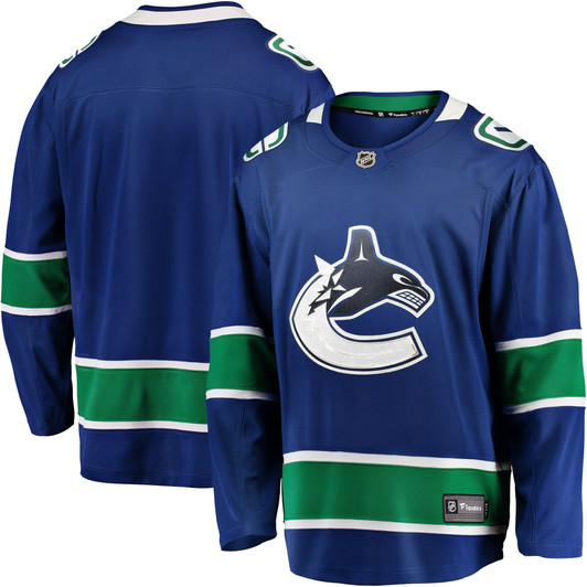 Men'S Fanatics Branded Blue Vancouver Canucks Home Team Breakaway Jersey