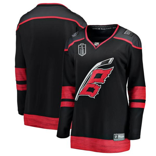 Women's Carolina Hurricanes  Fanatics Black 2026 Stanley Cup Final Home Breakaway Jersey