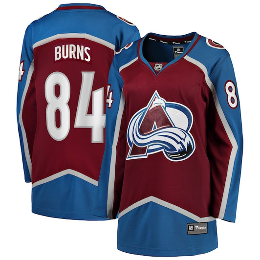 Women's Colorado Avalanche Brent Burns Fanatics Burgundy Home Breakaway Jersey
