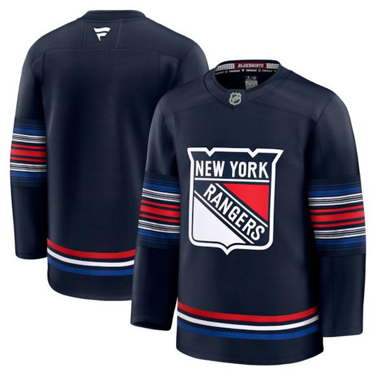 Men's New York Rangers Fanatics Navy Alternate Premium Jersey