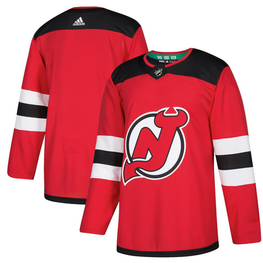 Men'S Adidas Red New Jersey Devils Home  Team Classic Jersey