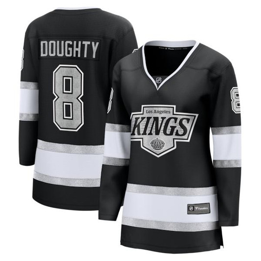 Women's Los Angeles Kings Drew Doughty Fanatics Black Home Breakaway Jersey