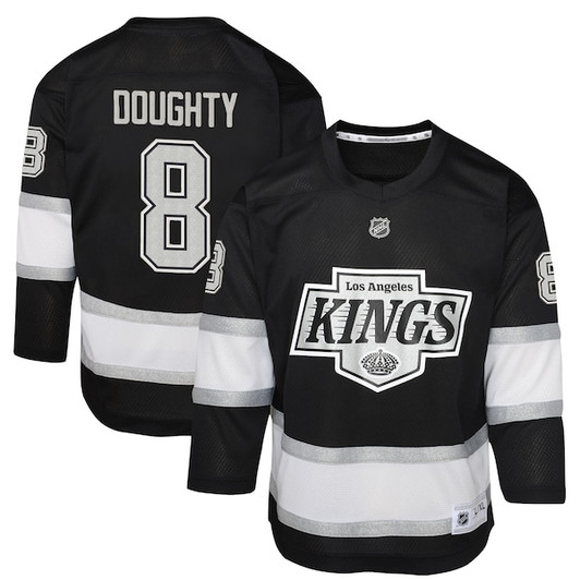 Youth Los Angeles Kings Drew Doughty Outerstuff Black Home Replica Player Jersey