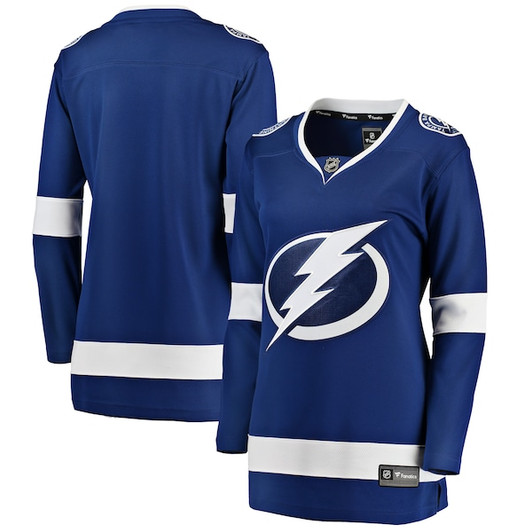 Women's Tampa Bay Lightning Fanatics Blue Home Breakaway Jersey