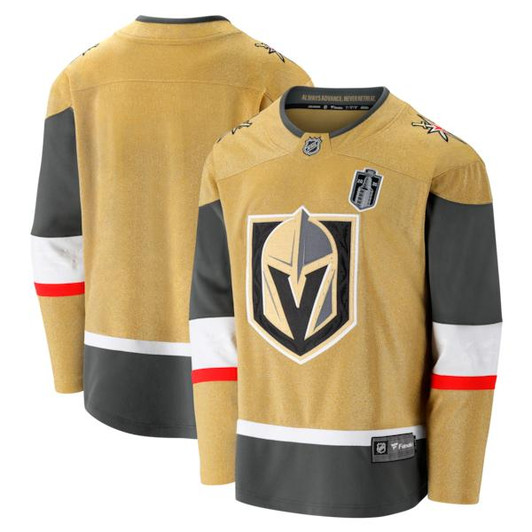 Men's Vegas Golden Knights Fanatics Gold 2026 Stanley Cup Final Breakaway Jersey
