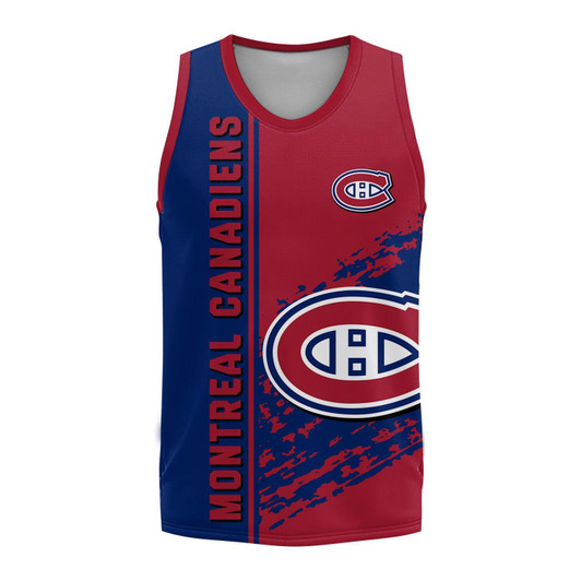 Montreal Canadiens Basketball Jersey Quarter Style - NHL