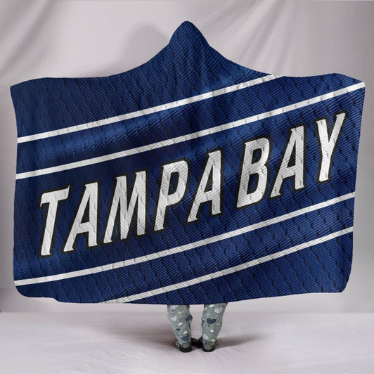 Tampa Bay Lightning Unofficial Hockey Jersey Hooded Blanket Adult Youth, Large Size 60x80 Inches, Hooded Blanket532 - BOBBY SHOP