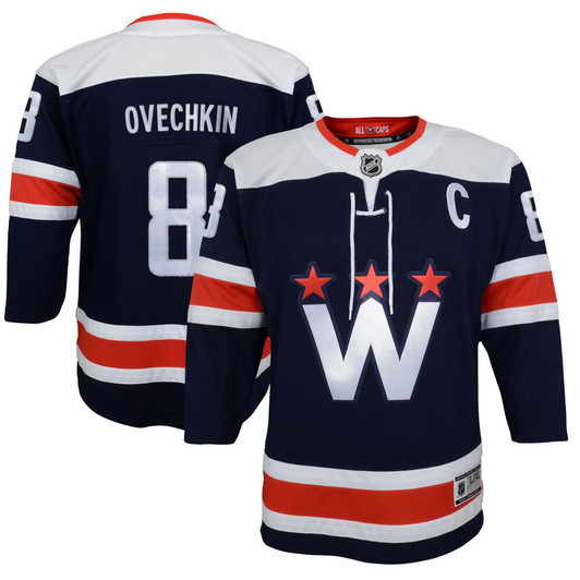Alexander Ovechkin Washington Capitals  2020/21 Alternate Premier Player Jersey - Navy